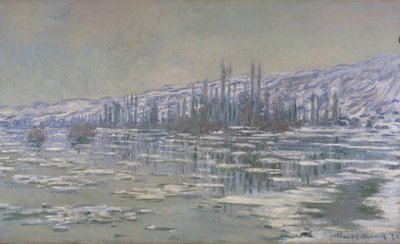The Break-up of the Ice (La Débâcle or Les Glaçons) by Claude Monet